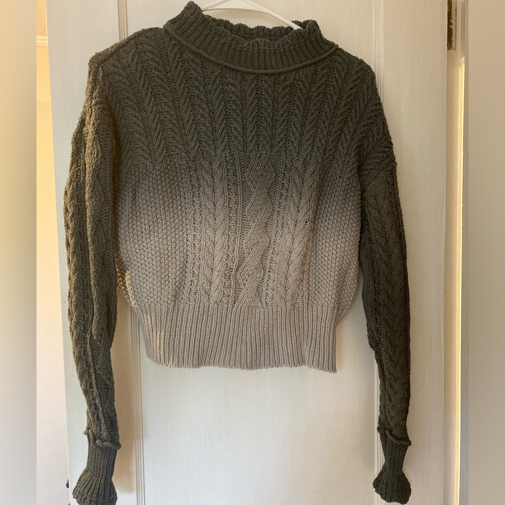 Anthropologie cropped sweater